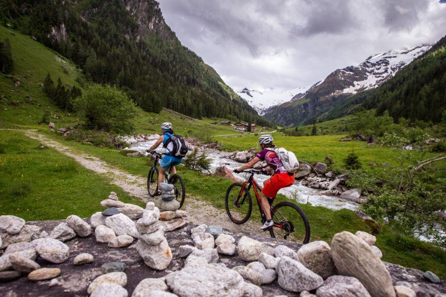 Mountainbike Sommer Familie Neukirchen Wildkogel 3
