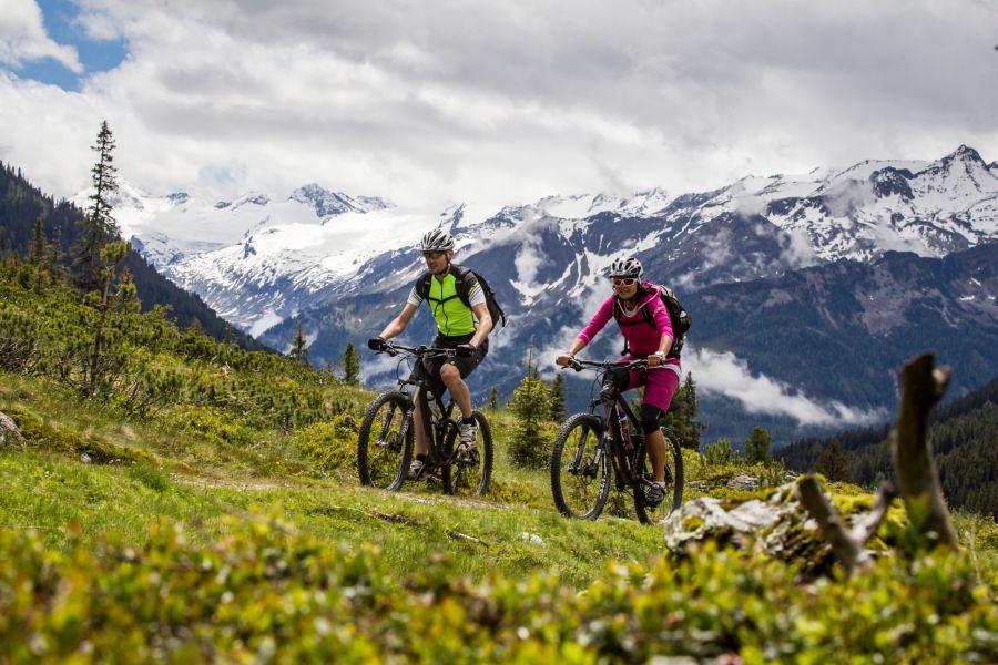 Mountainbike Sommer Familie Neukirchen Wildkogel 1