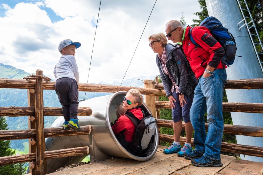Familie Abenteuer Rutschenweg Sommer Wildkogel Arena Neukirchen 13