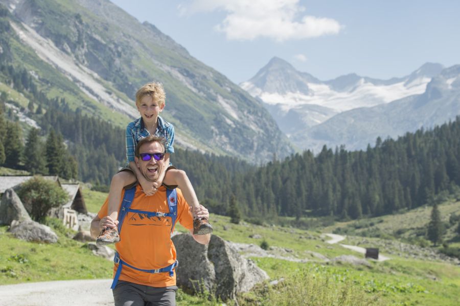 Familie Wandern Wildkogel Sommer Neukirchen 12