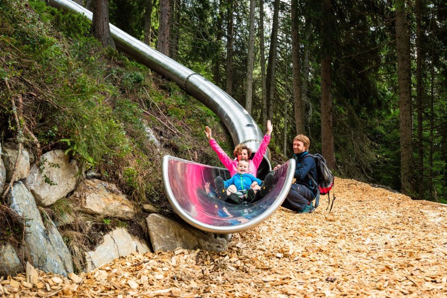 Familie Abenteuer Rutschenweg Sommer Wildkogel Arena Neukirchen 12